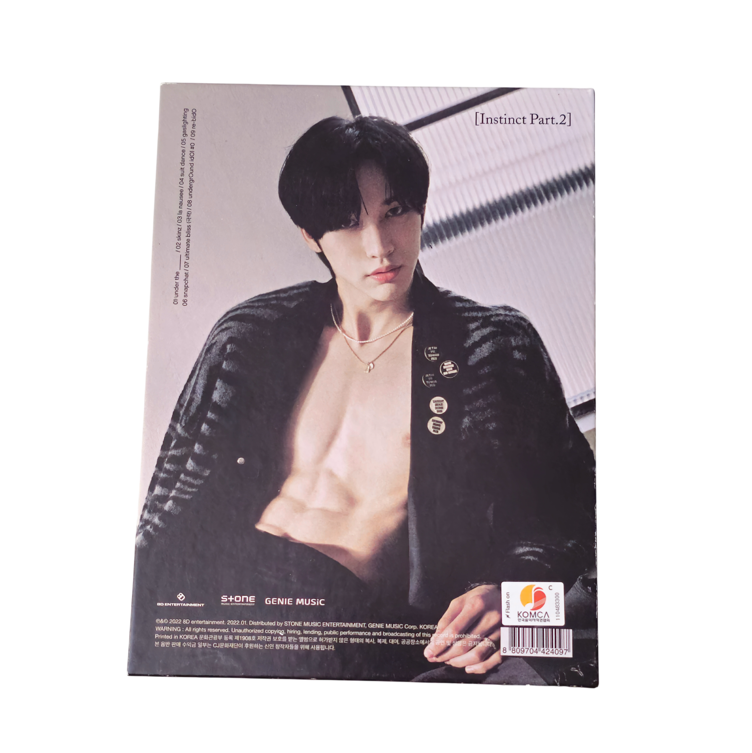 Instinct Part. 2 - Nine version (back cover)