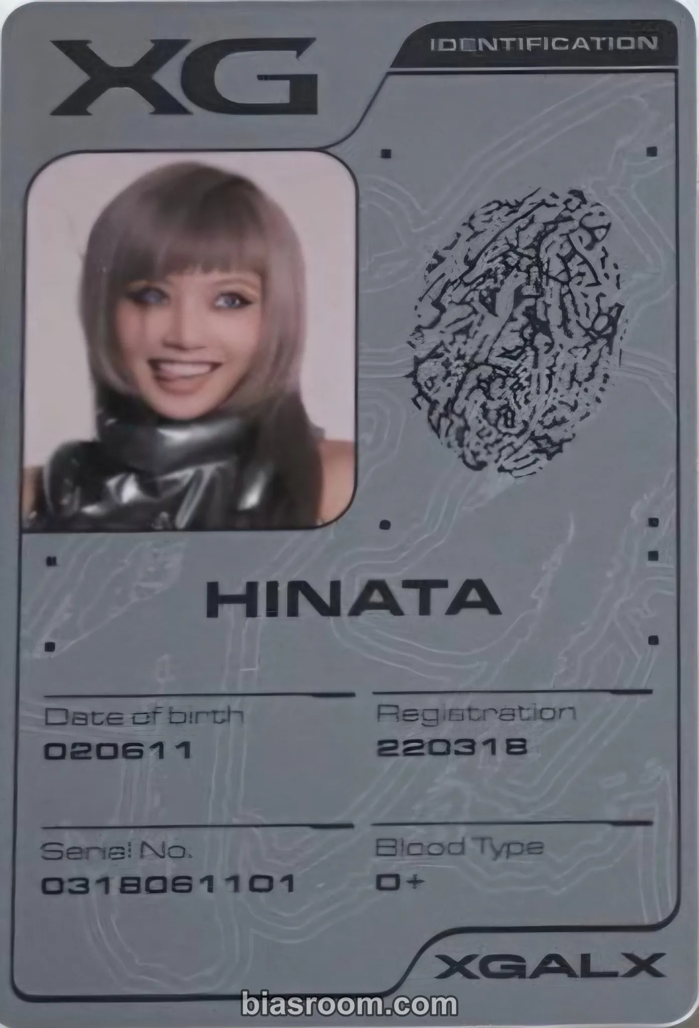HINATA Photocards (XG) | Bias Room