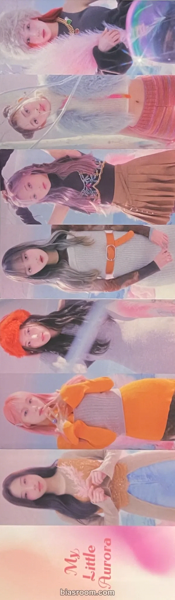 cignature - My Little Aurora Album accordion photo poster folded poster album inclusion