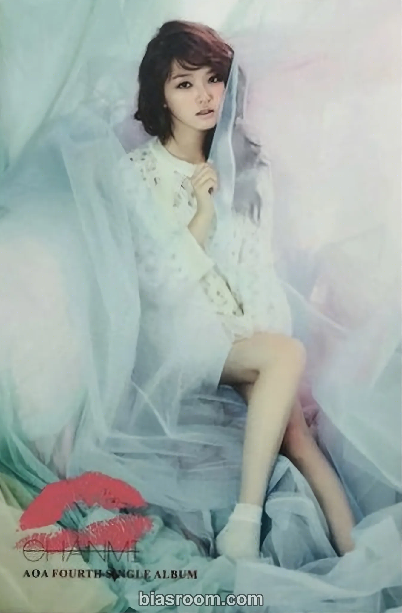 AOA - Chanmi - Red Motion Album album photocard postcard