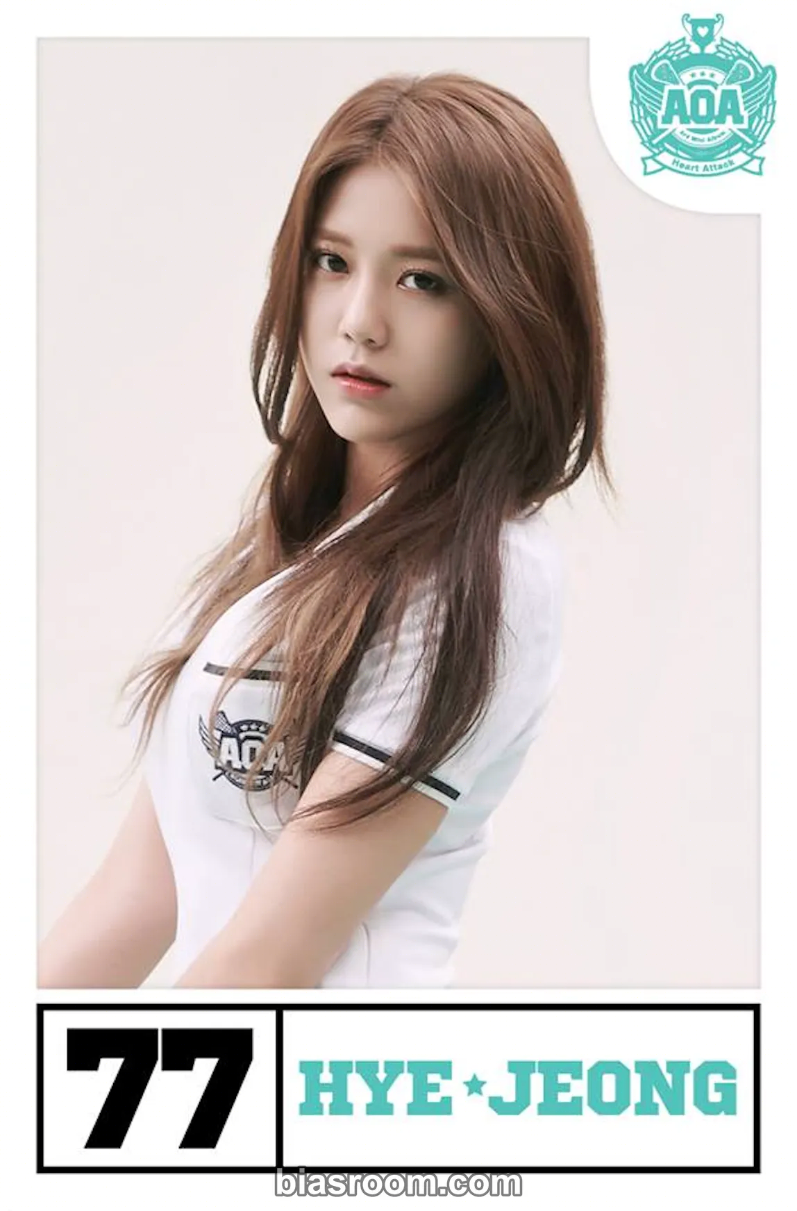 AOA - Hyejeong - Heart Attack Album album photocard