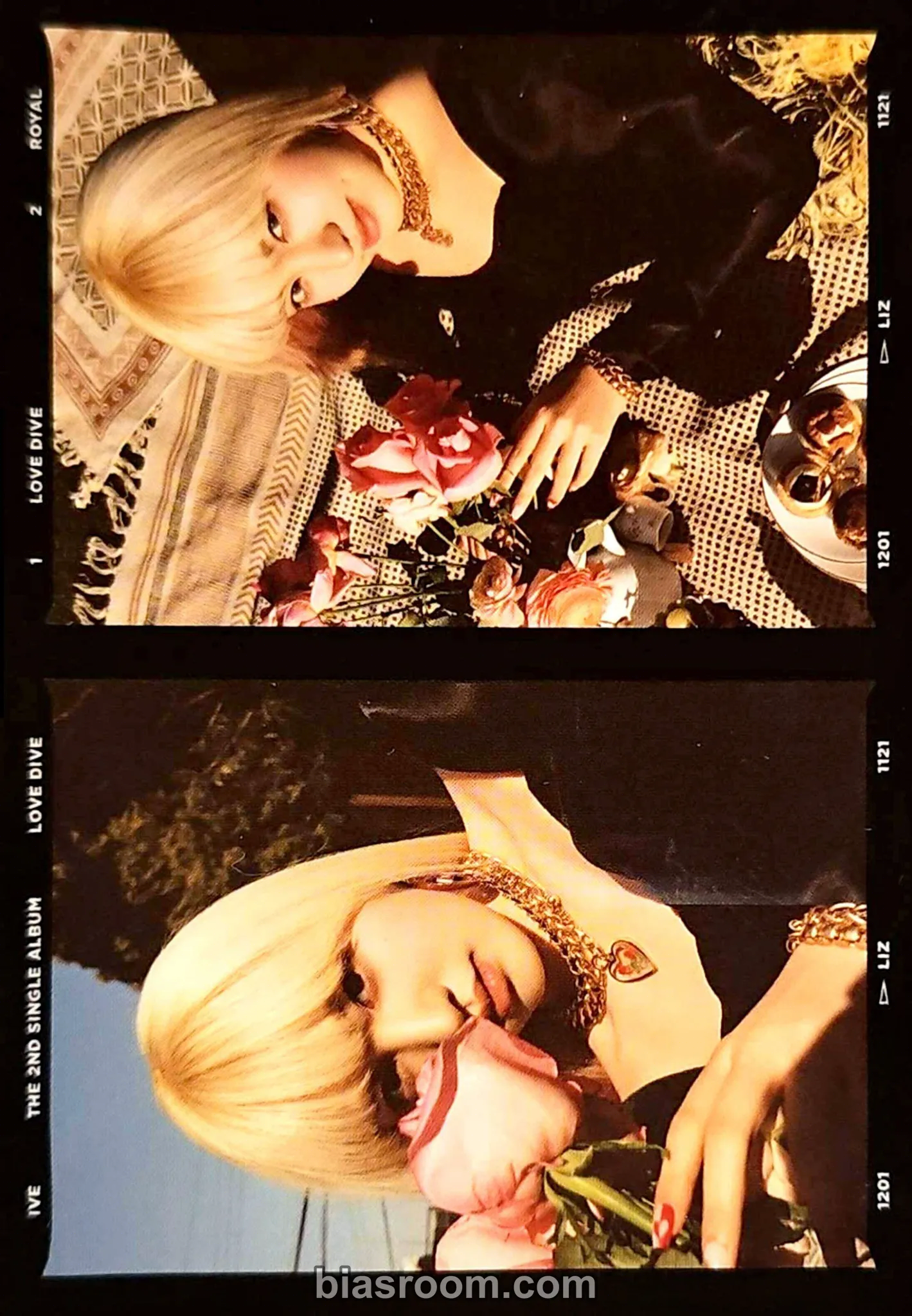 IVE - Liz - LOVE DIVE Album 2 cut photo album inclusion jewel case version horizontal