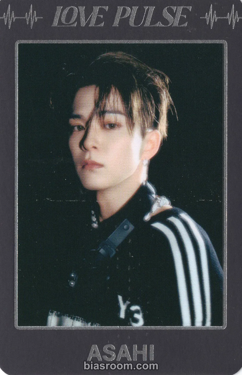 TREASURE - Asahi - LOVE PULSE Album trading card D version