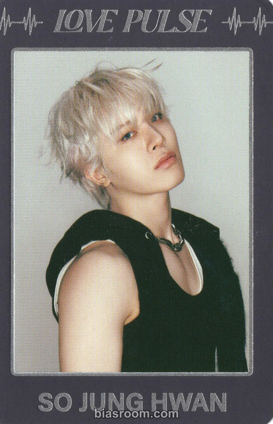 TREASURE - So Junghwan - LOVE PULSE Album trading card D version