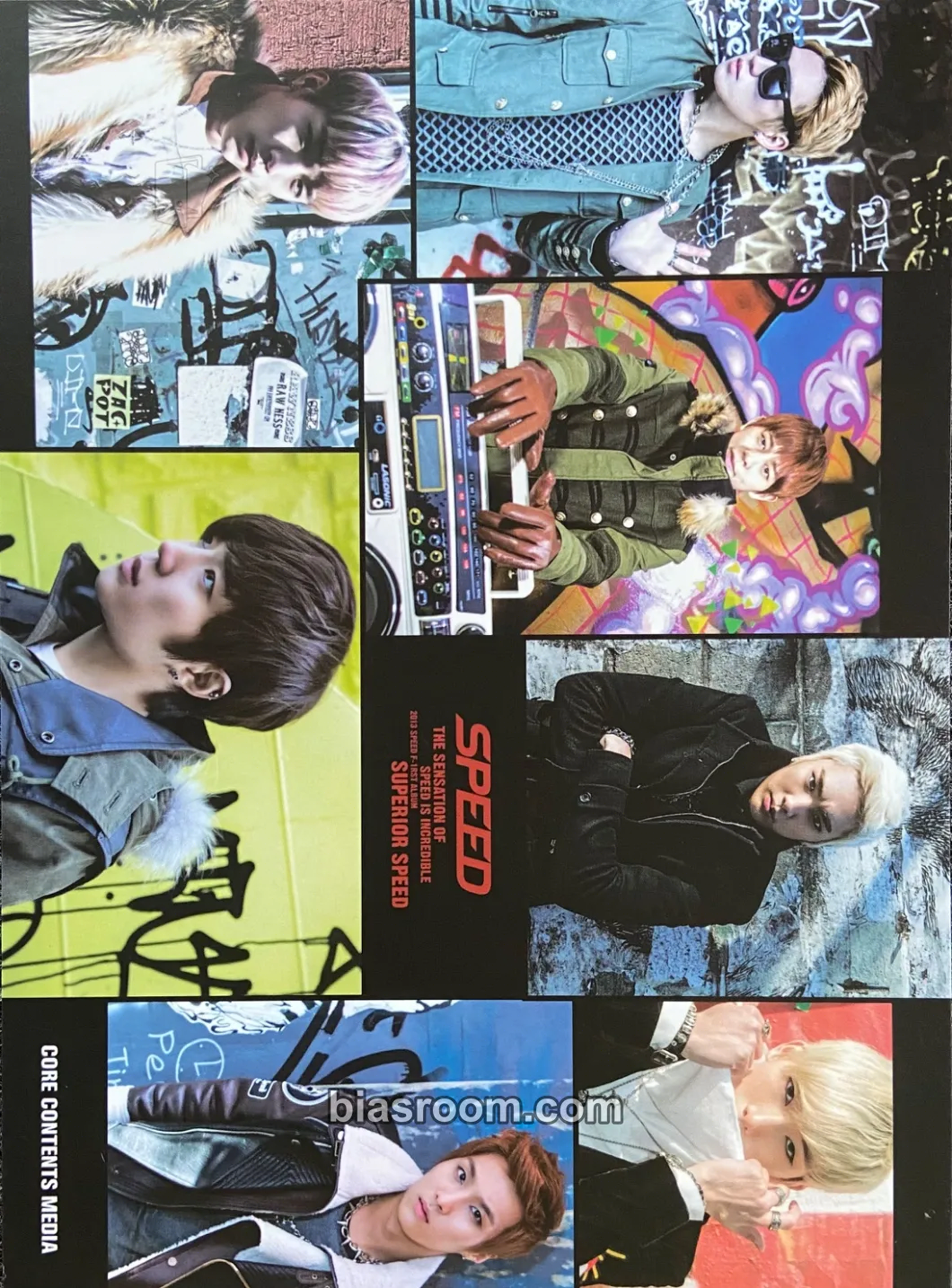 ミュージシャン SPEED ORIGINAL PHOTOCARDS Speed Photocard List & Collection Tracker | Bias Room