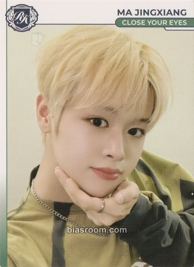 Ma Jingxiang Photocards (CLOSE YOUR EYES) | Bias Room