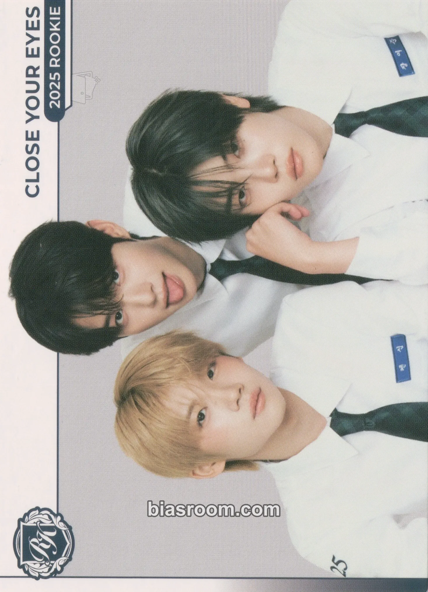 CLOSE YOUR EYES Photocard List & Collection Tracker | Bias Room