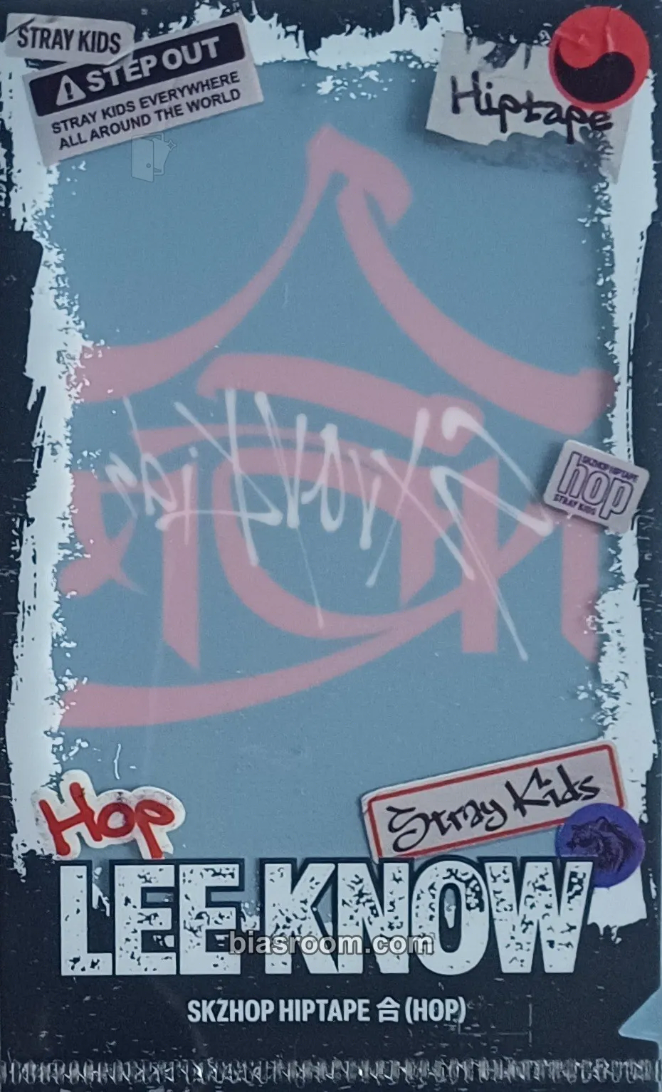 Stray Kids - Lee Know - HOP Album L holder nemoz shop pob (pre-order benefit) translucent